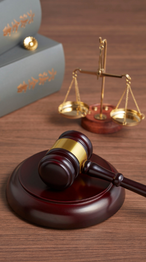 People discussing legal documents